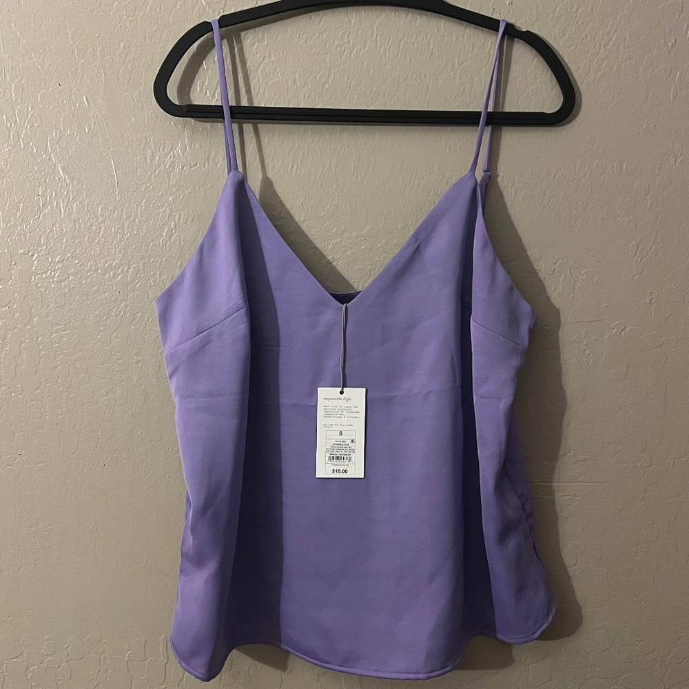 A New Day Lavender Tank Top